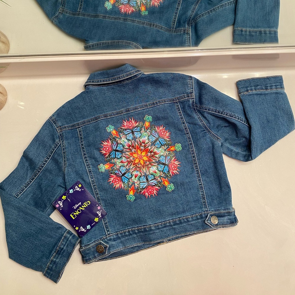 Disney Encanto Jean Jacket size 6/6x